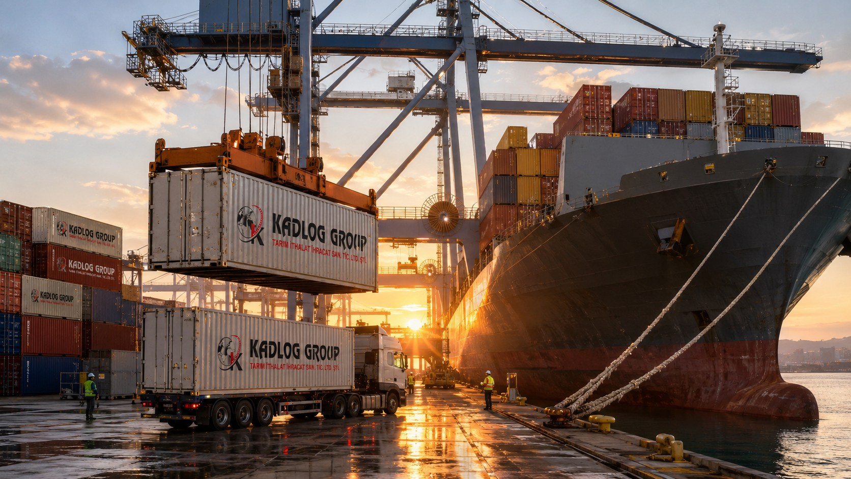 Kadlog Group – Liman ve Konteyner Deniz Yolu Operasyonu
