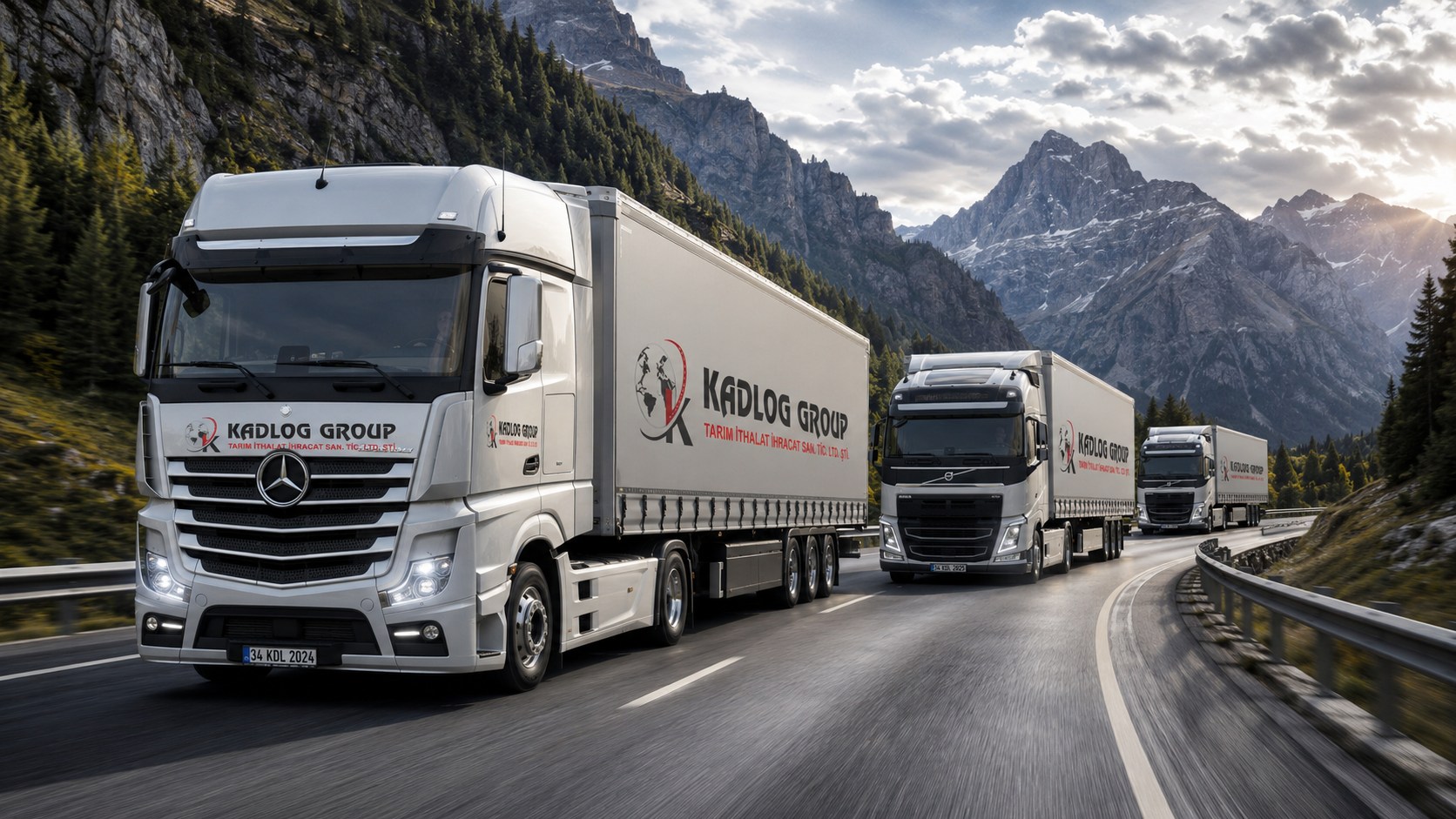 Kadlog Group – Uluslararası Kara Yolu TIR Konvoyu